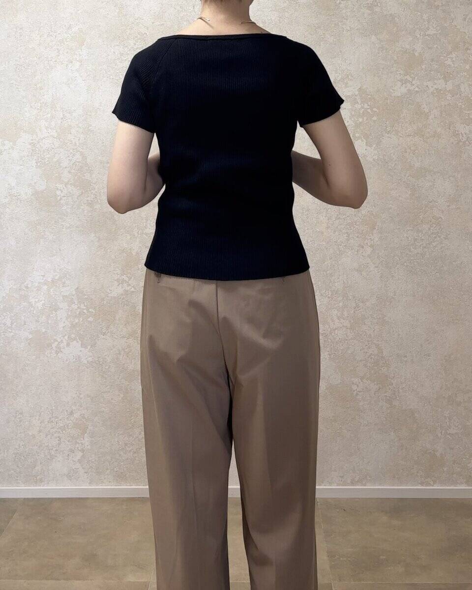 【GU】体のラインを拾わない♡アラフォーの夏に頼れる高見え半袖カーデの着こなし術