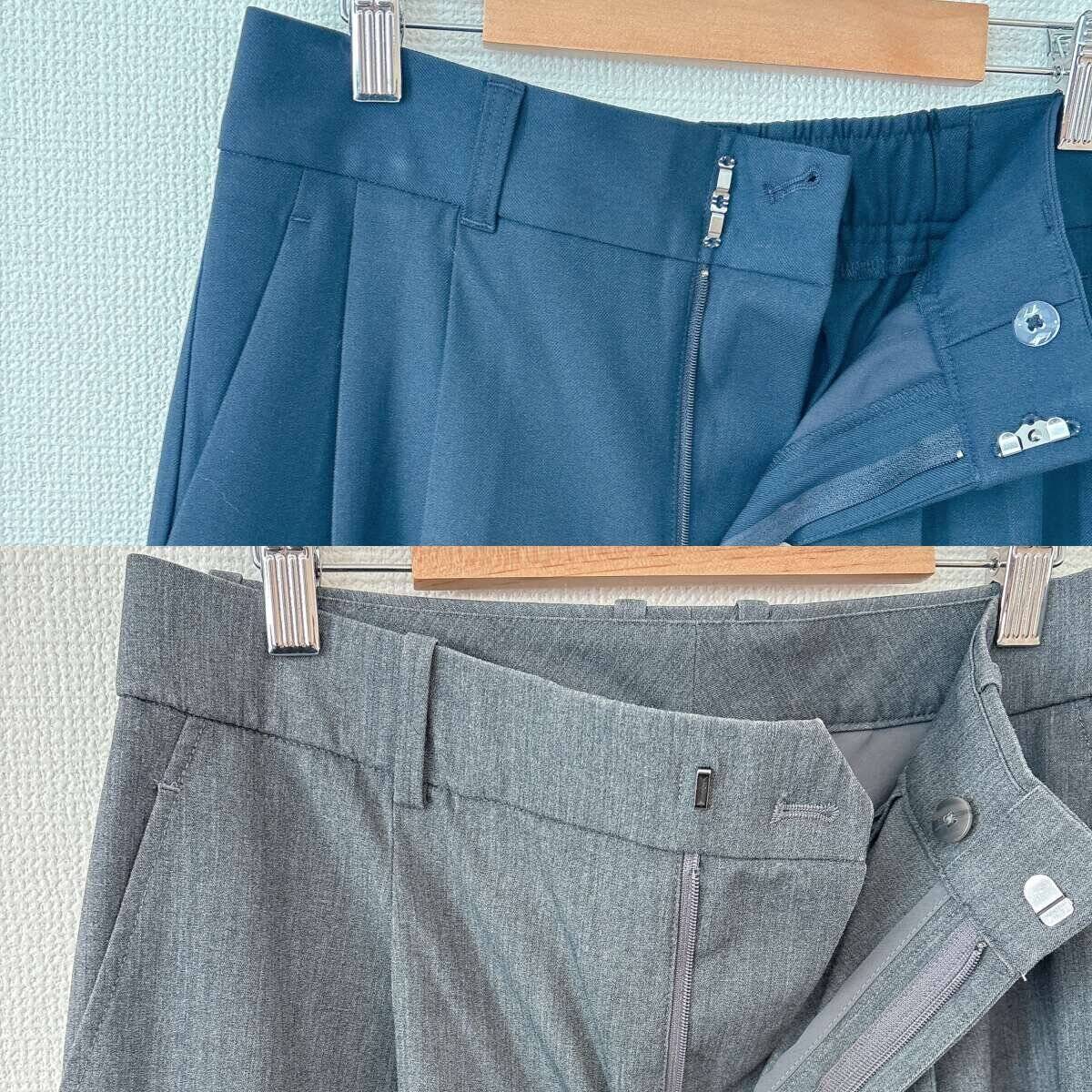 ユニクロとGU「タックワイドパンツ」どっちも名品すぎ♡徹底比較の春コーデ7選！