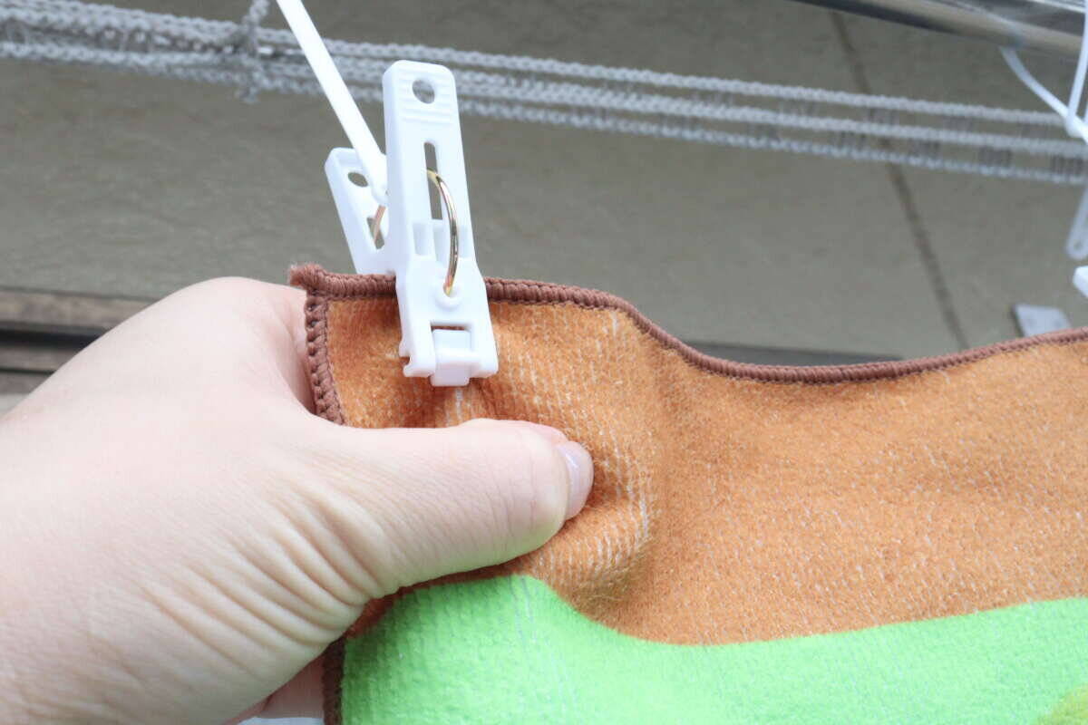 洗濯が楽になる！「突然の雨でも慌てない」取り込み作業を時短できる100均ピンチ