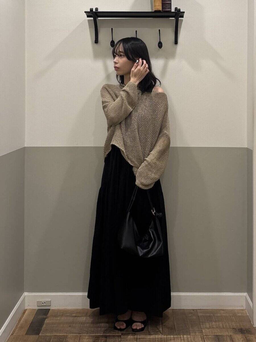 夏の王道「黒ワンピース」は涼しげ素材で抜け感を出すのが大正解！お手本コーデ5style