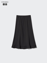 ユニクロの黒ボトムスが万能すぎる…！ラクなのにシルエット抜群♡名品スカート＆パンツ5選