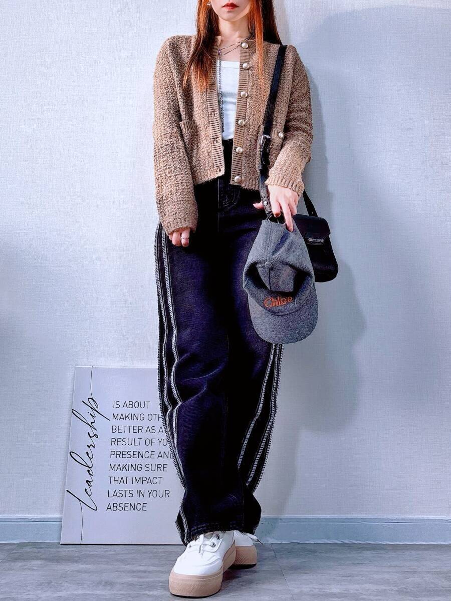 GU「ツイーディーカーデ」2,990円でお値段以上のきちんと感♡春の着回し4選！