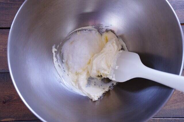 100均のシリコン型で超絶可愛い♡混ぜて冷やして美味しい！レモンチーズケーキのレシピ