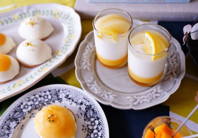 100均のシリコン型で超絶可愛い♡混ぜて冷やして美味しい！レモンチーズケーキのレシピ