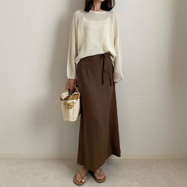 着るだけで抜け感が作れる！ユニクロ新作、メッシュセーターが可愛すぎ