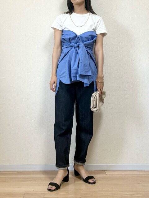 簡単アレンジでマンネリ知らず♡ユニクロシャツで作るアレンジコーデ4選