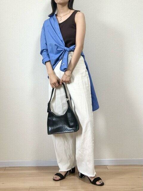 簡単アレンジでマンネリ知らず♡ユニクロシャツで作るアレンジコーデ4選