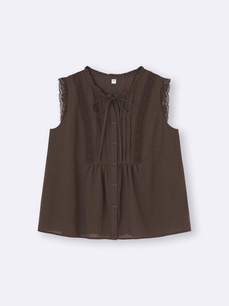 夏コーデはGUブラウスが圧倒的に使える♡しれっと値下げ品もあるから早い者勝ちだよ！
