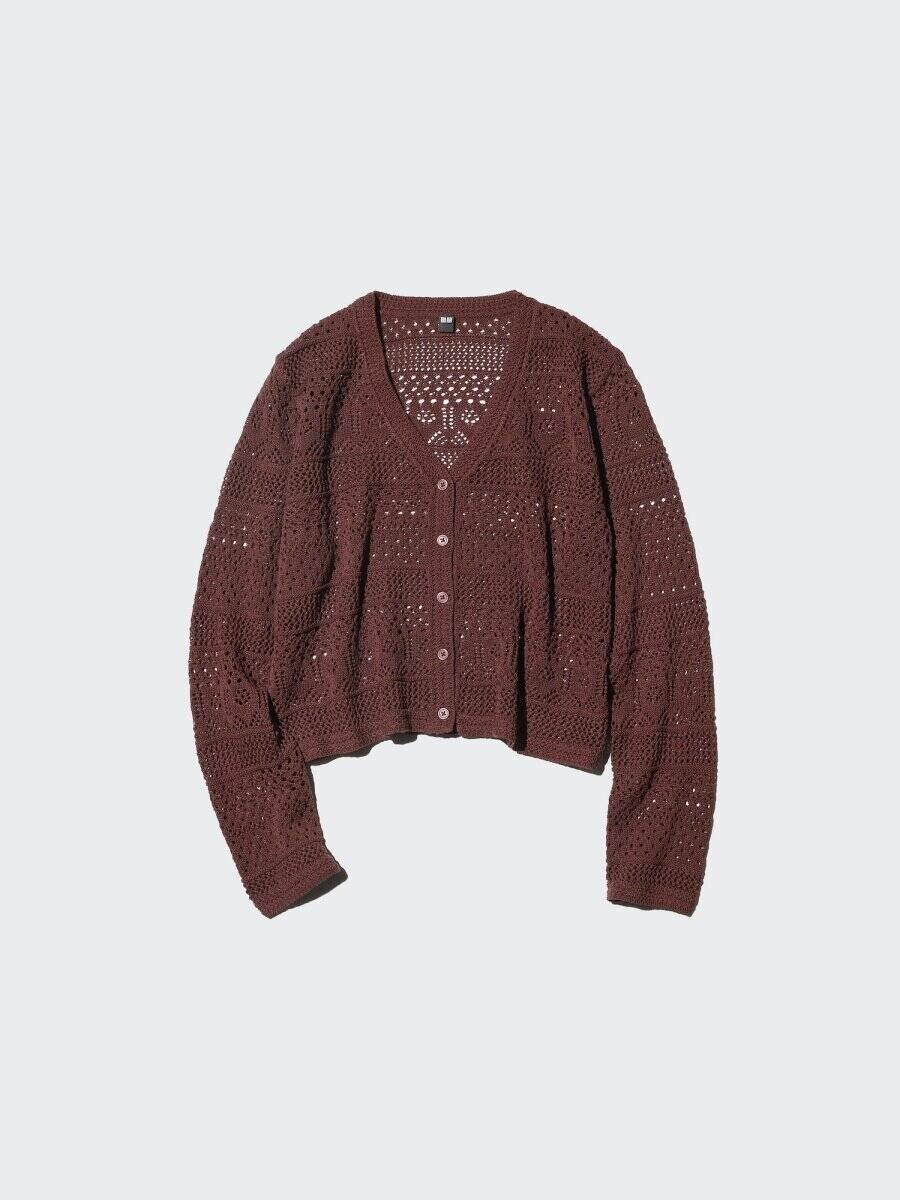 ユニクロのカーディガンがいい仕事してくれるんですわ♡しれっと値下げ品もあるから急いで確保！