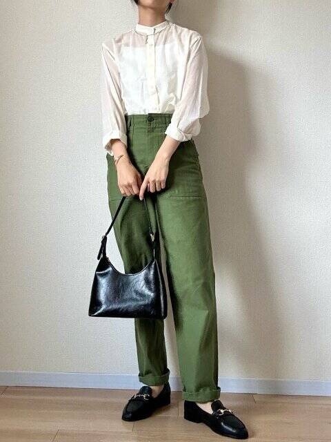 ユニクロのシャツが夏に使える♡冷房対策にも！透け感が大人っぽいシアーシャツで着回しコーデ