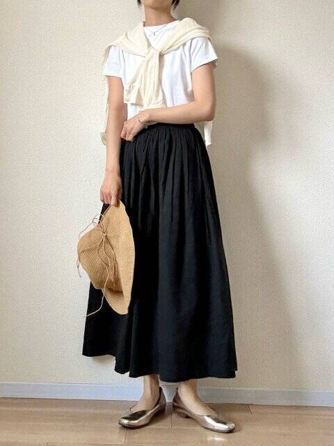 ユニクロのシャツが夏に使える♡冷房対策にも！透け感が大人っぽいシアーシャツで着回しコーデ