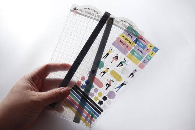 キャンドゥで良い商品見つけちゃった！目に入る位置にペタッと貼れる！仕事が捗る便利グッズ