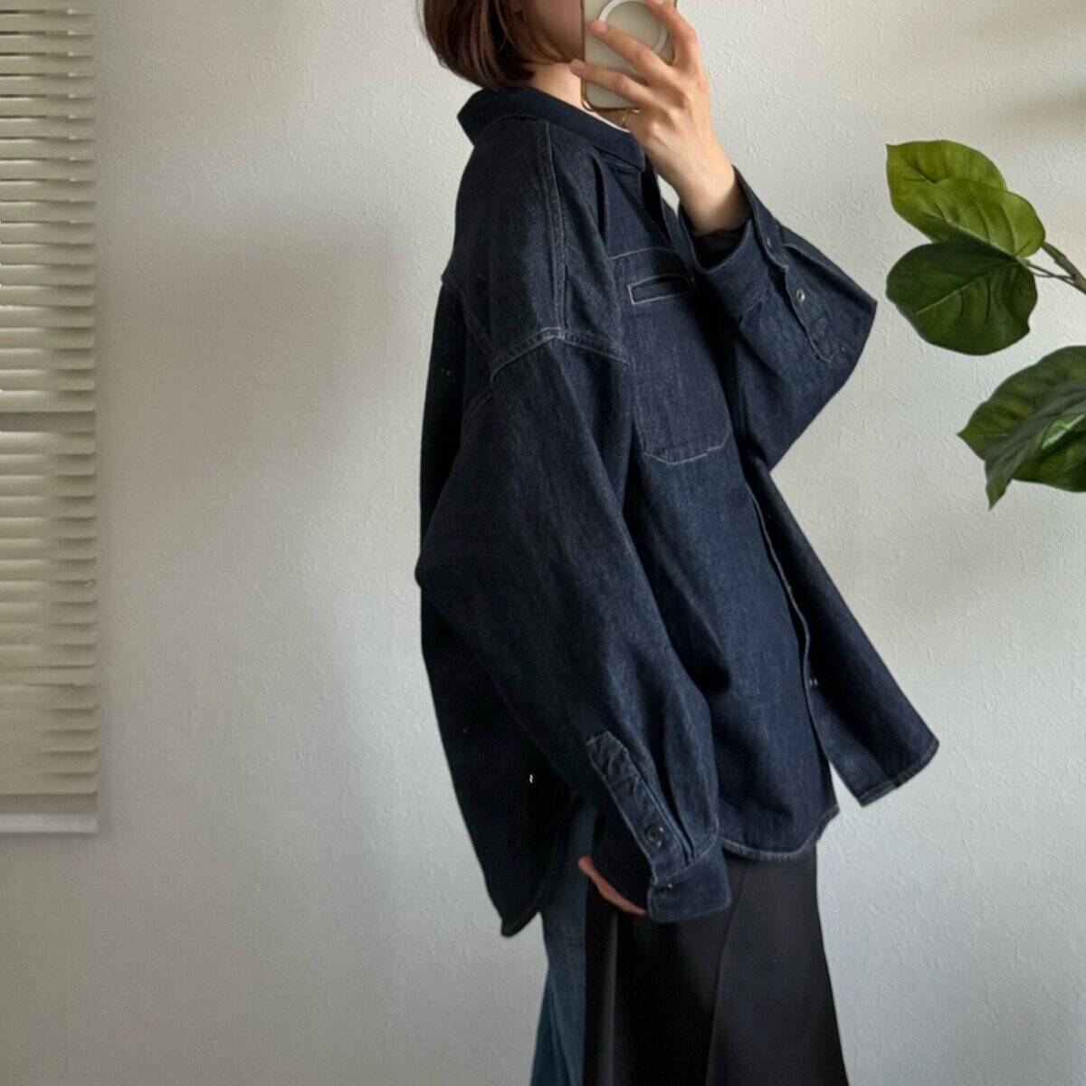 オーバーサイズなのに大きく見えない♡ユニクロデニムジャケットが優秀すぎた