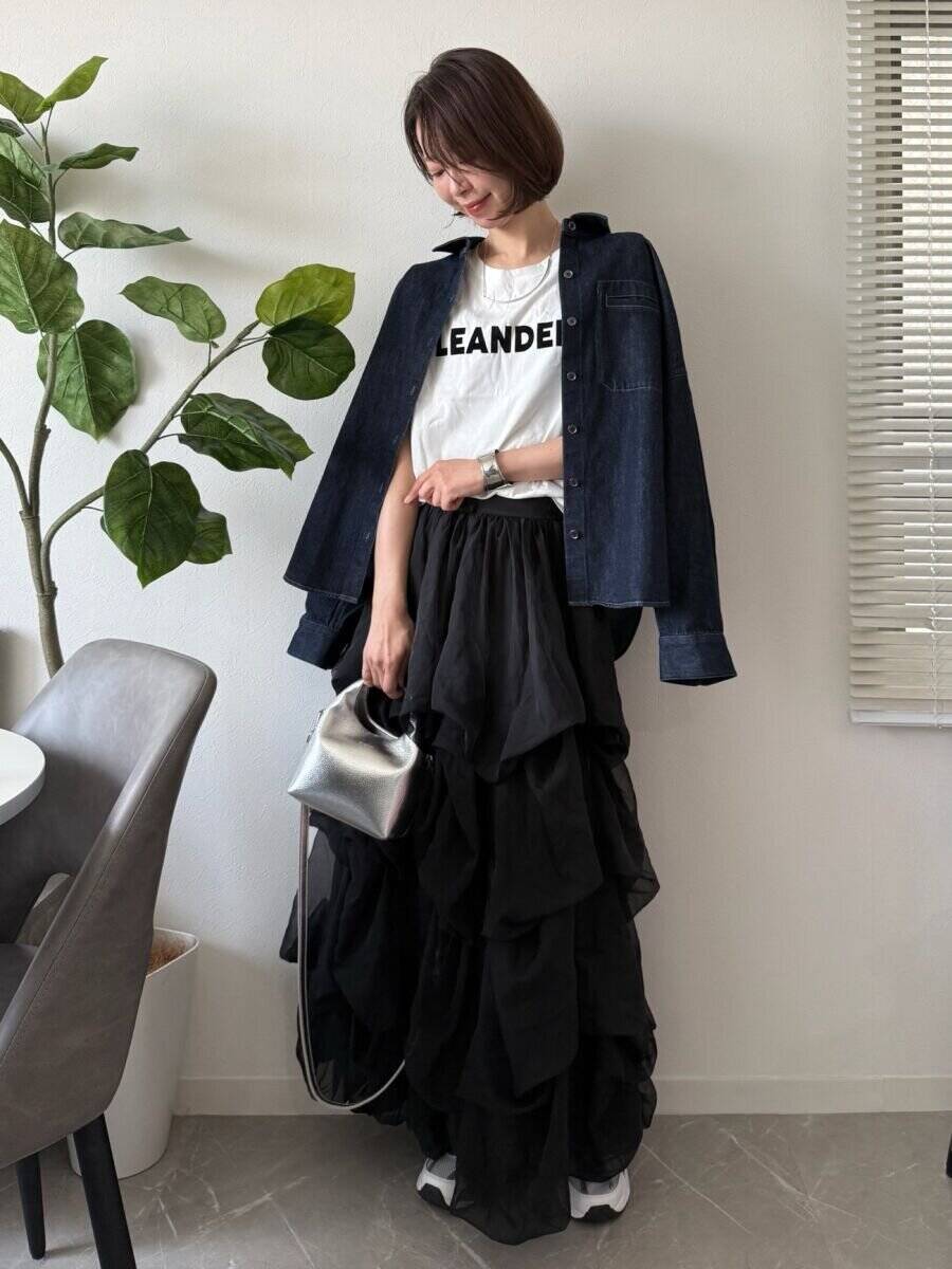 オーバーサイズなのに大きく見えない♡ユニクロデニムジャケットが優秀すぎた