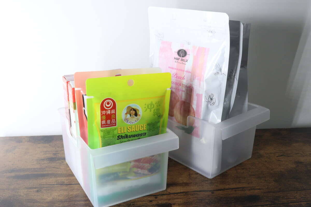 100均の収納グッズでキッチンがスッキリ！「欲しいモノが即見つかる」「整理しやすくなった」