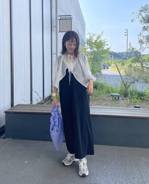 ユニクロ・しまむらだけじゃない！今から秋まで長～く着られる♡着回し優秀黒ワンピ