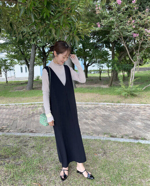 ユニクロ・しまむらだけじゃない！今から秋まで長～く着られる♡着回し優秀黒ワンピ