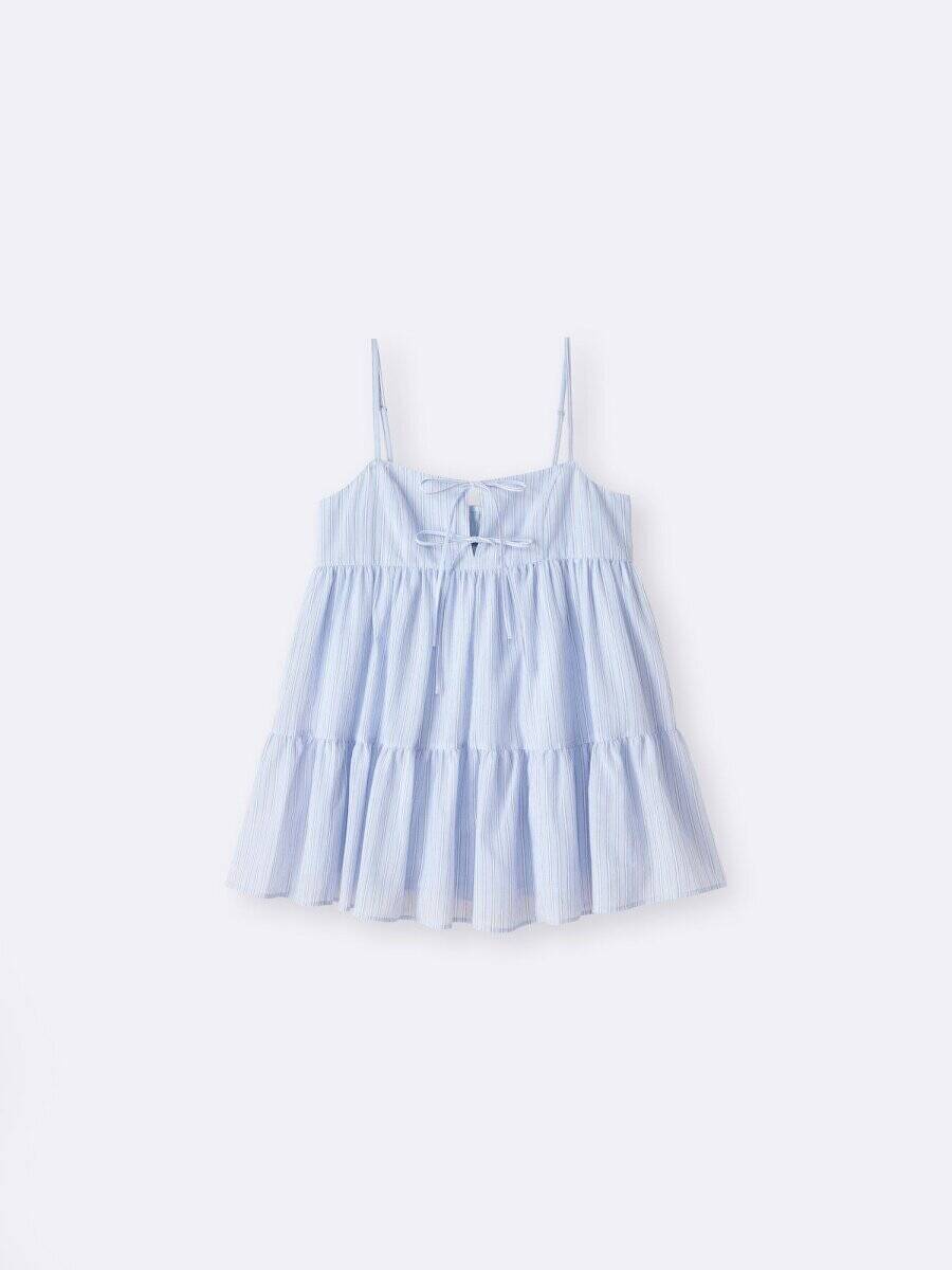 GUの「ブルートップス」で夏コーデが見違える♡お腹まわりのカバーも叶う！優秀アイテム5選