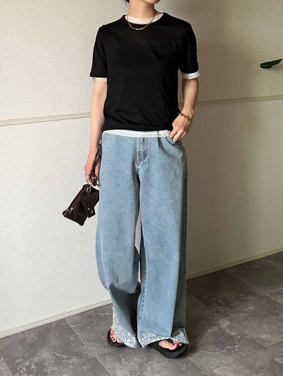 【GU】￥990のシアーTが有能すぎ♡NG＆OKコーデで学ぶ大人の洒落感テク3選
