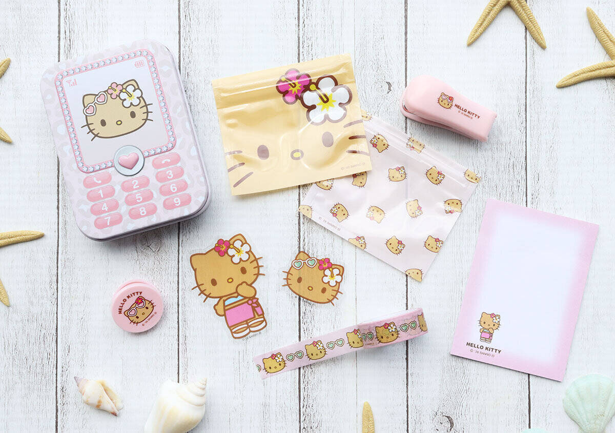 これ付録って豪華すぎる…！sweet9月号の日焼けキティグッズは早い者勝ちだから急いで～！