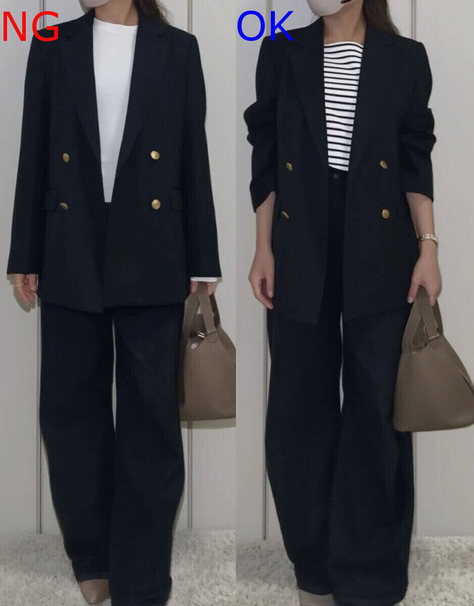 なんだか野暮ったく見える原因はこれ！大人のラクちんワイドパンツNG＆OKコーデ徹底比較！