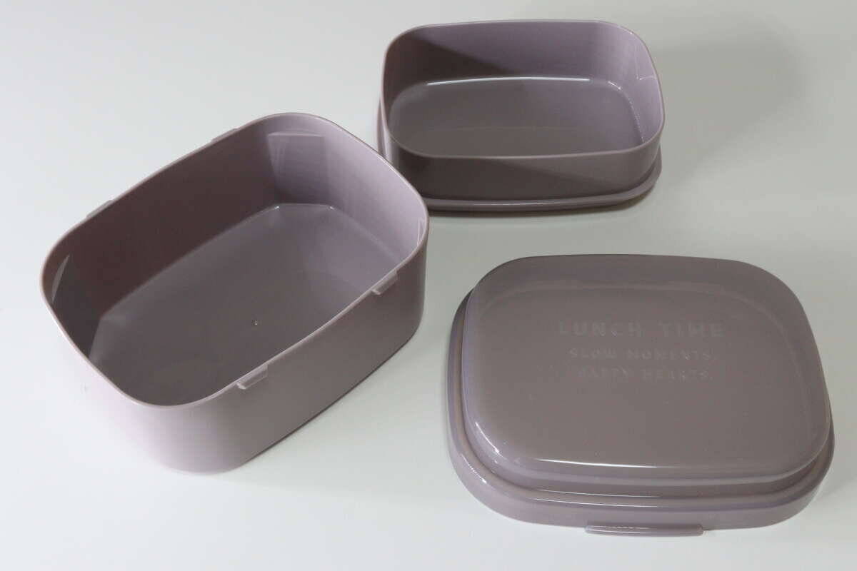 100均で画期的な弁当箱見っけ！内容量に合わせて使い分け！洗い物も減るお弁当箱