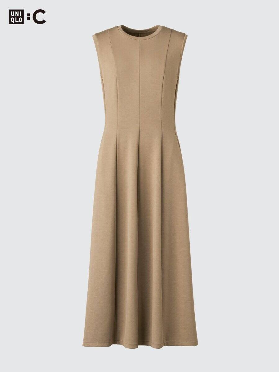 今季のユニクロの人気コラボワンピ可愛すぎません？！ラクなのにおしゃれで春コーデに大助かり！