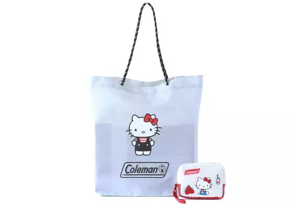InRed10月号付録が超豪華♡コールマン×ハローキティのエコバッグ＆ポーチは早い者勝ち！