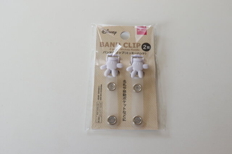 ダイソーさん…機能も見た目も最強すぎ！穴開けなくても使えます♡ディズニーデザインのクリップ