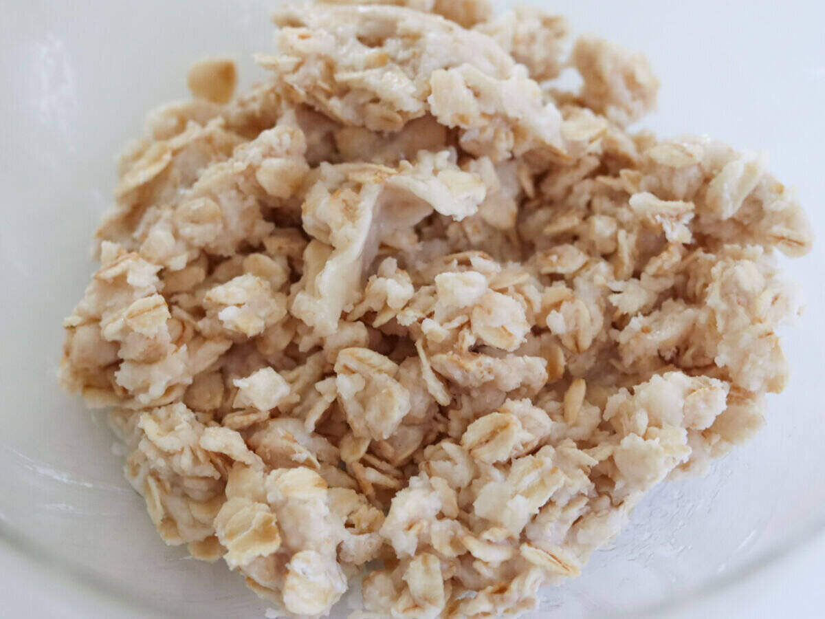 小麦粉もバターも砂糖も不使用なのに美味しすぎる！サクサク食感♡米粉のオートミールクッキー