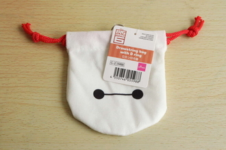 「ただ可愛いだけだと思ってた！」便利すぎる機能がついた！100均巾着袋