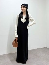 何着るか悩む日は「黒ジャンスカ」が万能！ラクなのに可愛く体型カバー♡春のこなれスタイル5選