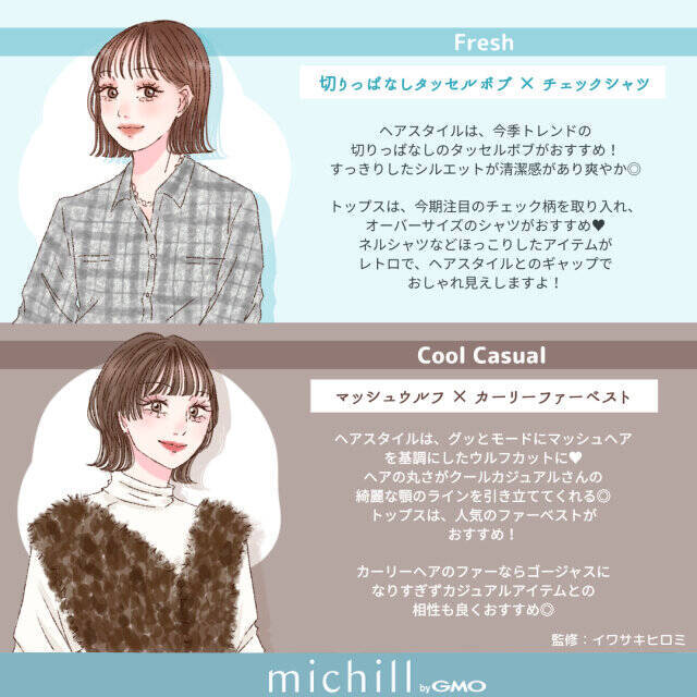 似合うがわかればもっと垢抜ける♡8つの顔タイプ別！おすすめトップス＆ヘアスタイル