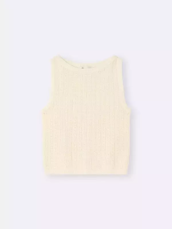 試着できないけど2色買い♡GUオンライン限定ニットタンクが高見えすぎた！着用レビュー