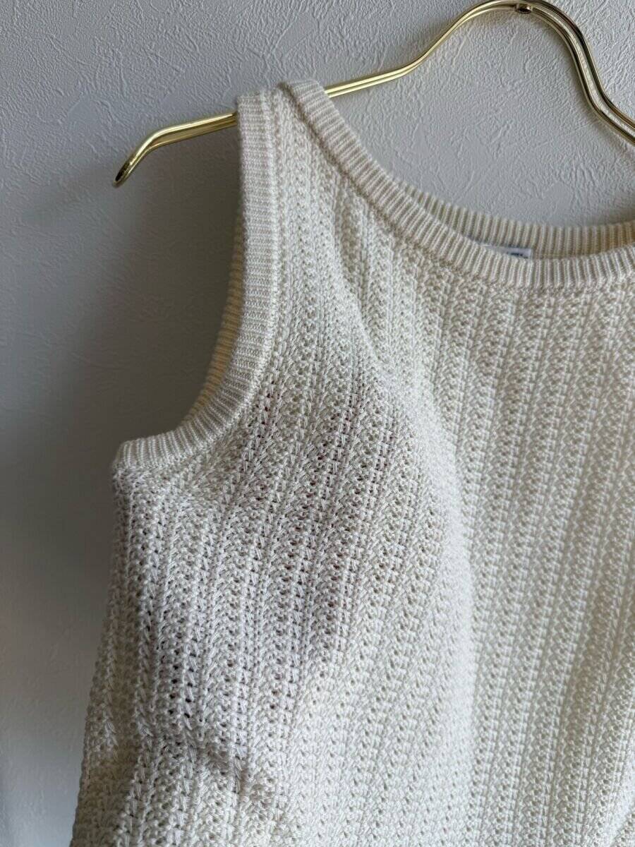 試着できないけど2色買い♡GUオンライン限定ニットタンクが高見えすぎた！着用レビュー