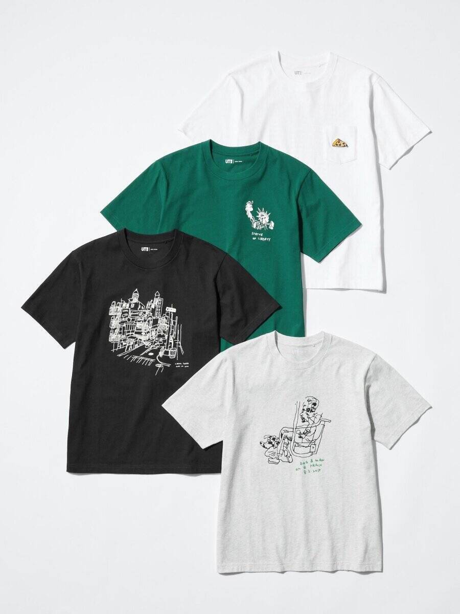 ユニクロの8月発売の新作はTシャツに大注目！おすすめコラボT5連発