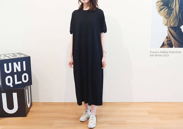 ちょっと…ユニクロ新作ワンピが神がかってる！週5使えて体型カバーもできるなんて♡
