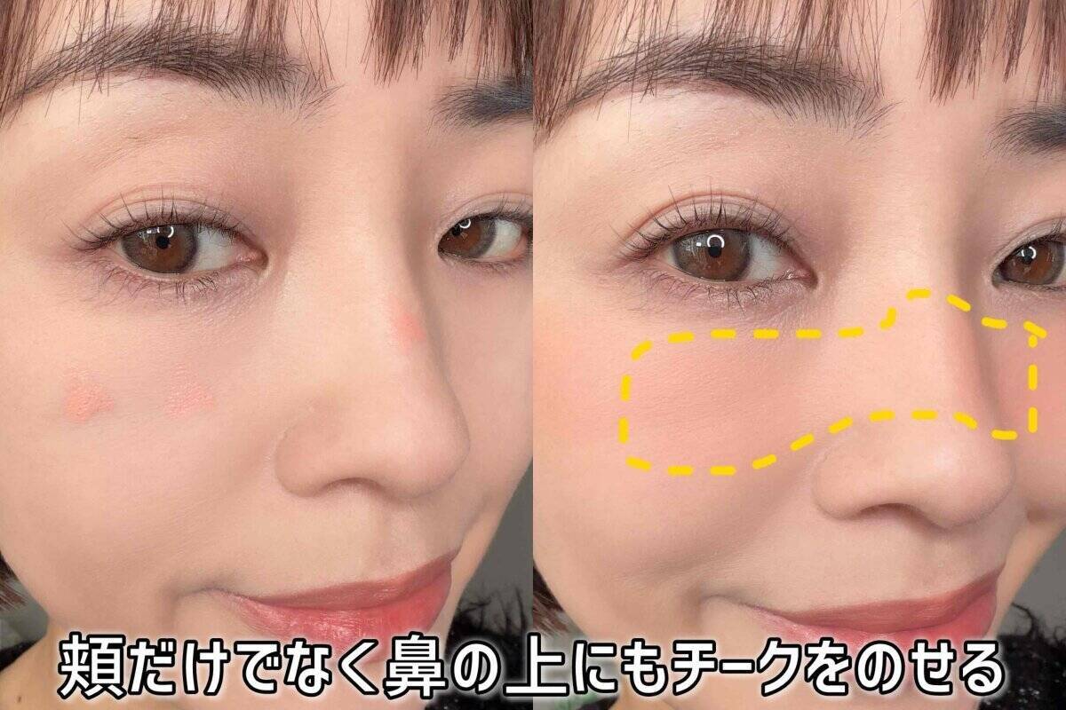 チークの入れ方、間違えてる人多すぎ！特徴別の失敗しないチーク塗り方MAP