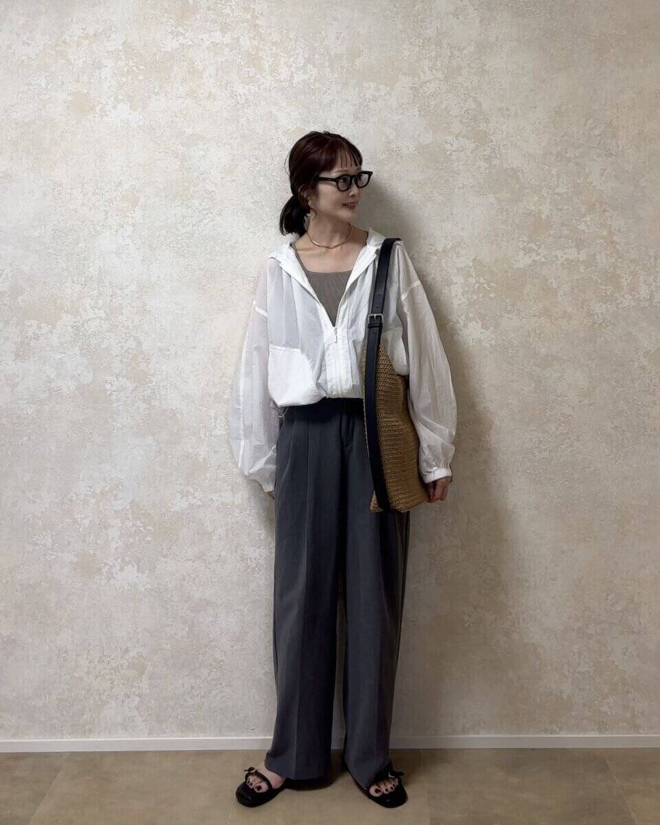 GUで見つけた名品♡インナー感ゼロのタンクトップが30代40代の夏に手放せない
