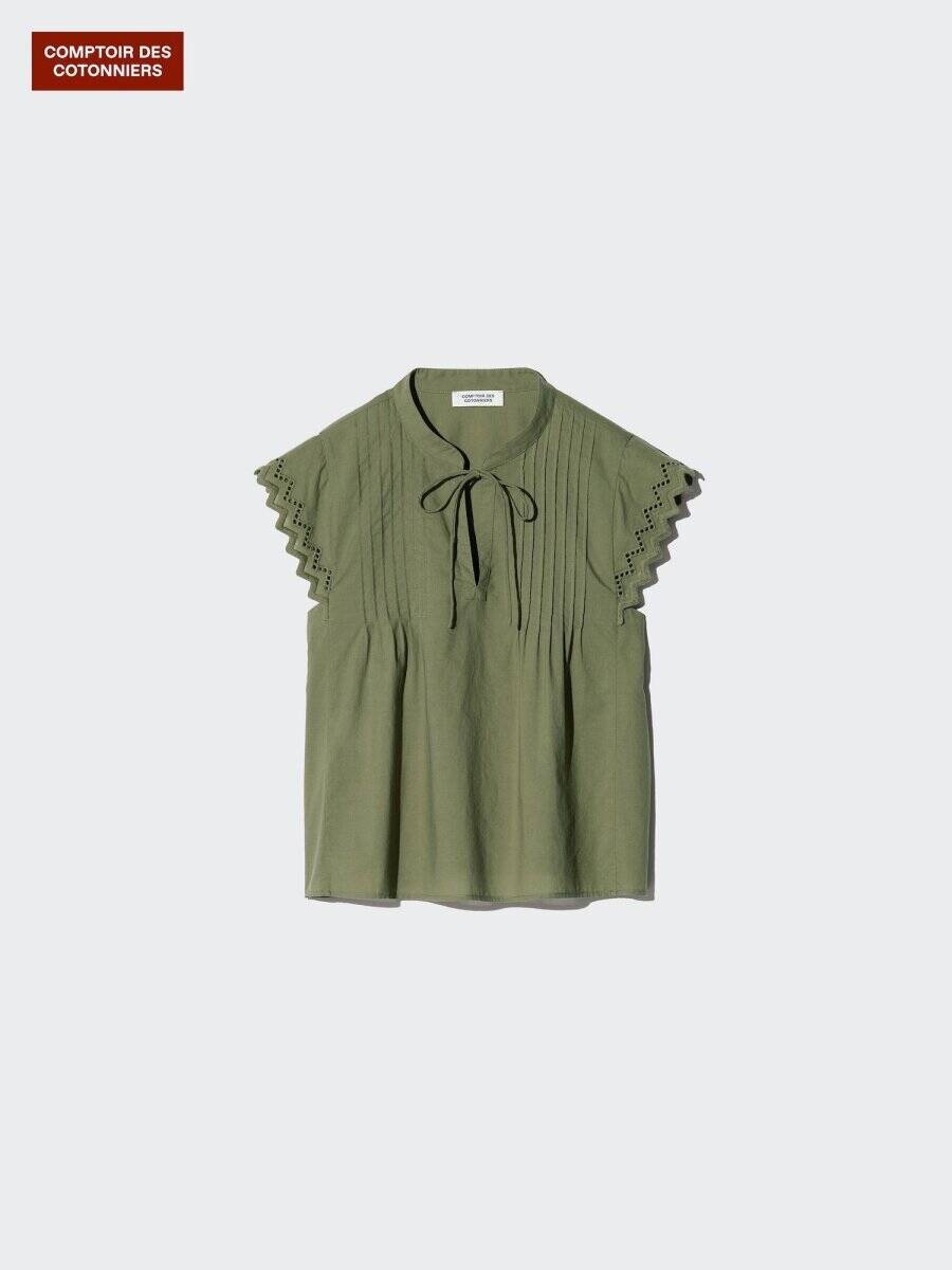 ユニクロがしれっと可愛い新作トップス出してる…♡春夏の即戦力になるから絶対買い逃せない！