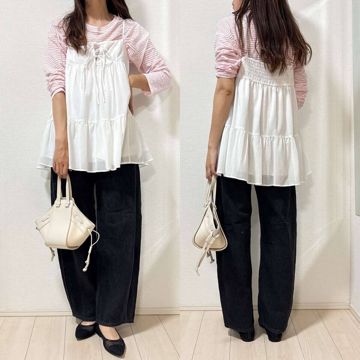 シンプルコーデに重ねるだけでぐっとおしゃれになる…！GUチュニックの着こなし術♡