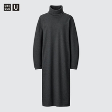 ユニクロ行ったら絶対コレ買って！ラクなのに美シルエット♡大人の優秀ワンピース