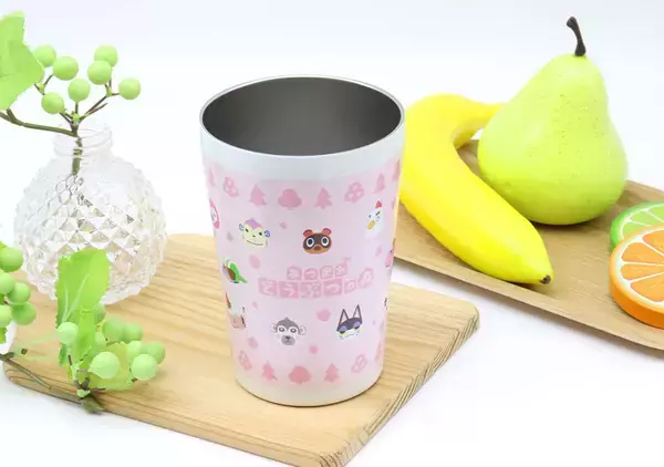 あつまれどうぶつの森のさくらタンブラーが可愛すぎて辛い…♡デザインも機能も言うことなし！