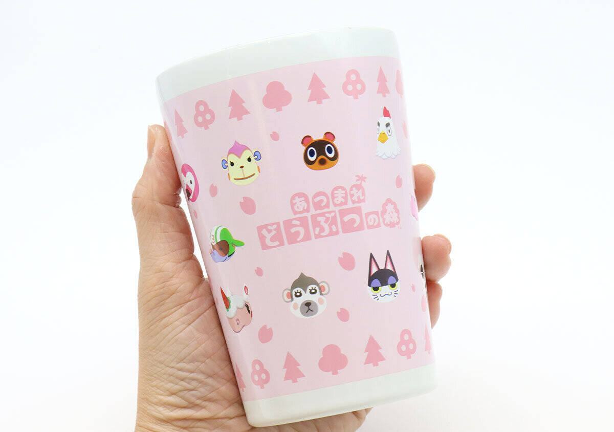 あつまれどうぶつの森のさくらタンブラーが可愛すぎて辛い…♡デザインも機能も言うことなし！