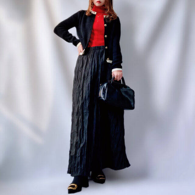 何枚あっても損なし♡ユニクロで絶対買うべきバズリニットで着回しコーデ