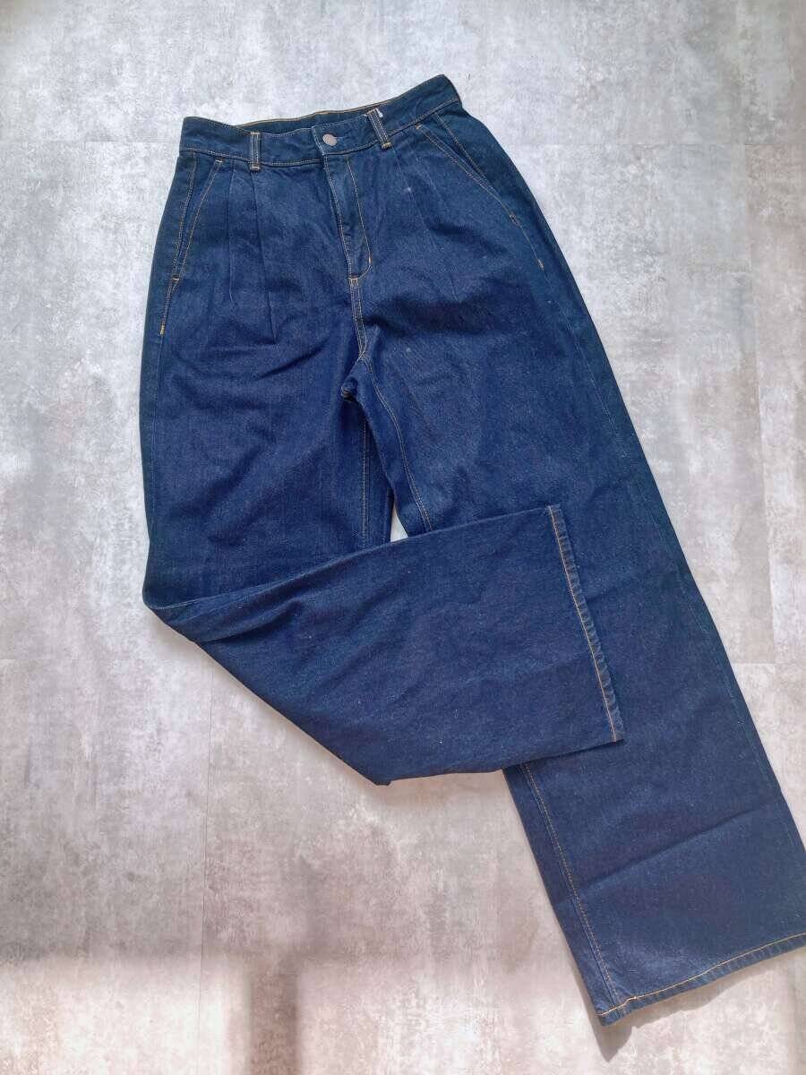 154cmさんがGUの1500円以下デニム4本ガチ比較♡お直しなしで神丈だったのはコレ！