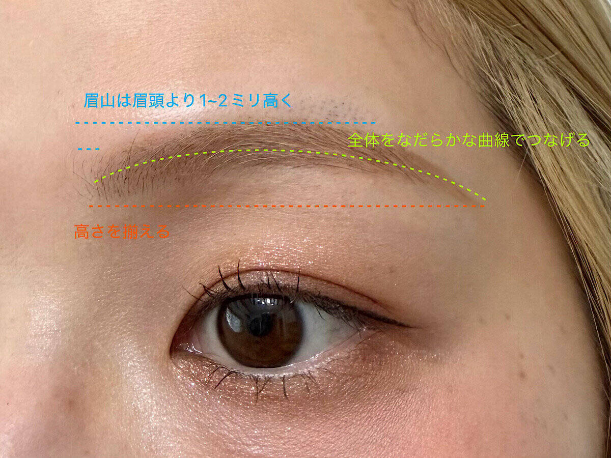 もう平行眉は古い？2026年夏トレンドの「ふんわりアーチ眉」の作り方