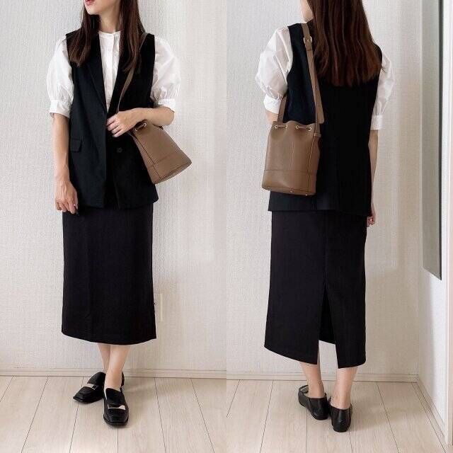 売り切れ警報発令中！ユニクロの着回し優秀「楽ちんスカート」は大人コーデに使わなきゃ損♡