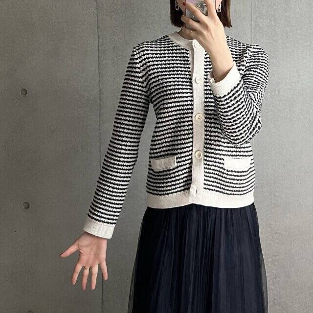 軽アウターとしても使える♡ユニクロの春っぽニット