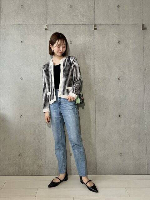 軽アウターとしても使える♡ユニクロの春っぽニット